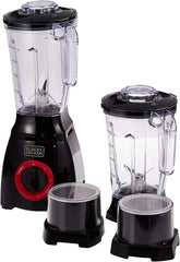 Black+Decker, 400W Blender Grater Mill, Black, BL415